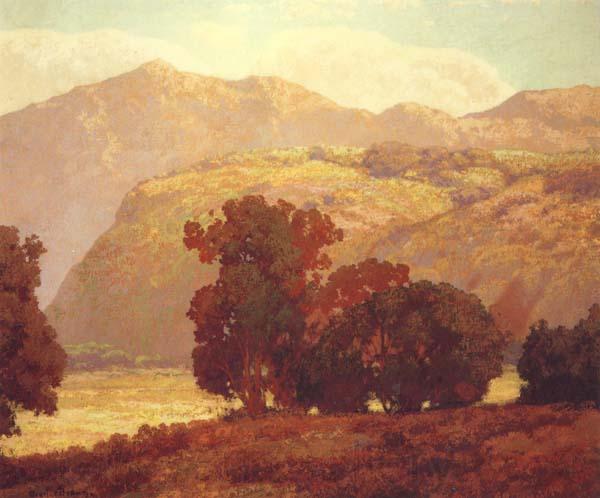 Maurice Braun Calfifornia Hills Germany oil painting art